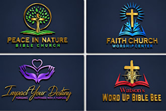 design modern church, ministry, religious, and business logo