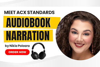 narrate your thriller, fantasy or nonfiction audiobook for acx, findaway voices