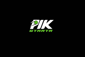 design catchy pickle ball equipment logo