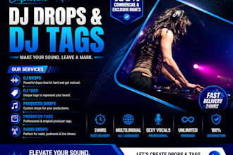 dj drops, dj logo, dj mix, dj tag, dj tag, dj night club, dj overlay