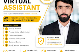 be manage seller central management and virtual assistant