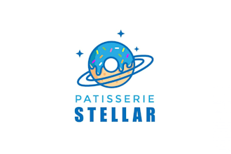 do a floral vintage bakery and pastry logo for your brand
