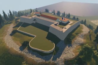 create professional roblox game maps and build