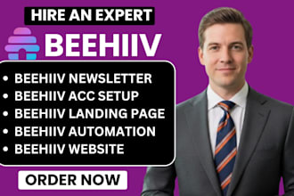 beehiiv newsletter design beehiiv landing page beehiiv setup and beehiiv website