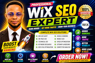 do wix SEO optimization and rank your wix website on google