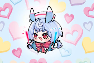 draw chibi illustrations of your choice