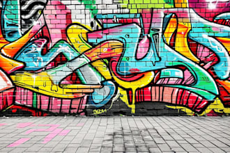 design graffiti designs, murals and wall arts