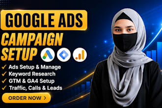 setup, manage, and optimize google ads, adwords PPC campaigns or audit SEM