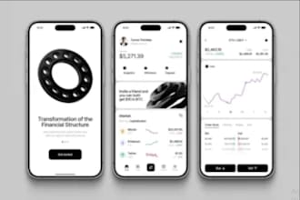 build crypto wallet app, exchange website, fintech app, blockchain app, bank app