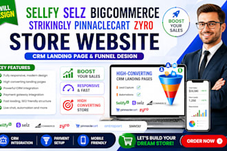 create duda pinnaclecart selz zyro bigcommerce ontraport simvoly website design