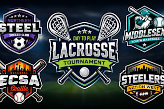 do modern sports team, business, brand, baseball logo design