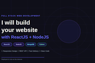 build a responsive website using reactjs and nodejs