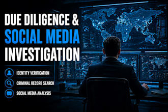 do due dilligence report, osint, risk management and social media investigation