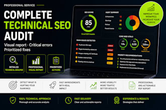 professional SEO audit with actual errors and improvements