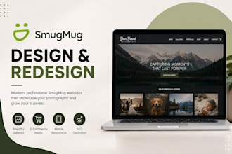 design smugmug  website smugmug photography website smugmug seo