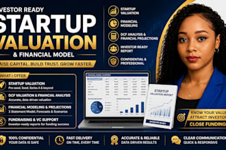 create investor ready startup valuation and financial model