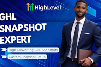 gohighlevel snapshot ghl saas ghl workflow ghl automation ghl landing page