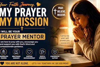 be your prayer mentor, spiritual coach, prayer partner