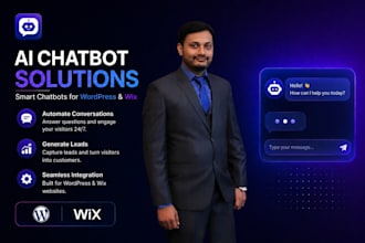 create ai chatbot website for wordpress and wix with openai chatgpt integration