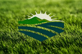 create landscape and lawn care logo