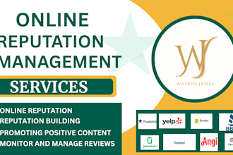 orm, do online reputation management and build positive brand reputation
