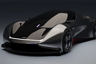 futuristic 3d ev model,tesla design,sport car concept,suv car render,lego,glecar