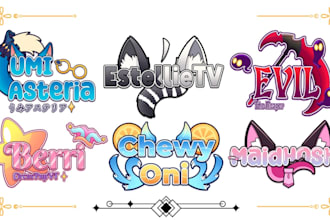 design a vtuber logo or streamer