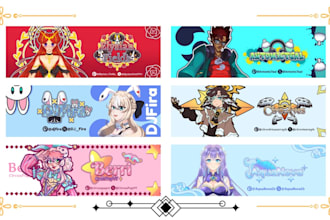 design a vtuber logo or streamer