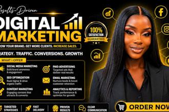 manage digital marketing SEO social media and facebook ads