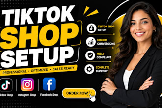 do tiktok shop setup tik tok dropshipping facebook shop instagram shop setup