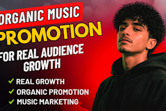 do organic promotion for audience growth