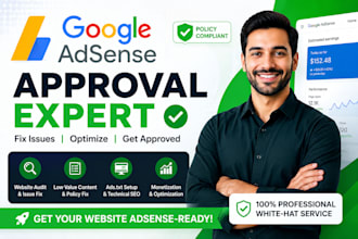 fix google adsense issues and optimize your website for approval