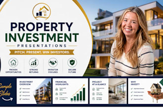 property investment presentation, real estate slides, investor pitch deck