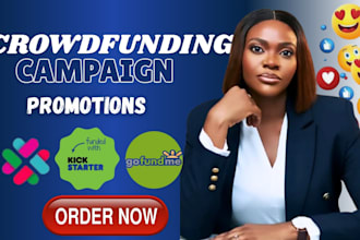do viral crowdfunding campaign promotion for kickstarter indiegogo gofundme