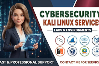 help with IT, cybersecurity, and kali linux projects