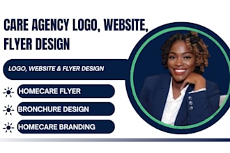 design, edit eye catching homecare, group home, daycare, medical and nemt flyer