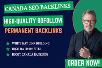 do canada seo backlinks high quality dofollow permanent