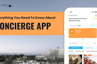 develop concierge service app and lifestyle management service