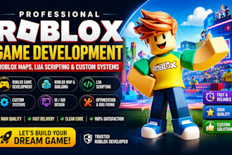 develop roblox game development, roblox map, lua roblox studio, roblox scripting