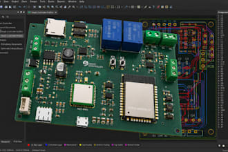 create esp32, iot, high speed pcb layout, audio electronics, kicad and gerber
