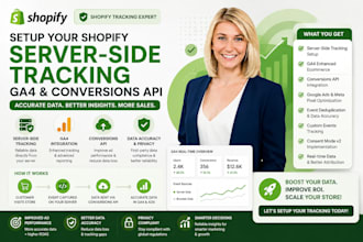 setup your shopify server side tracking ga4 and conversions api