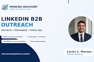 be your linkedin VA for b2b lead generation