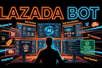 do lazada bot, shopping bot, auto checkout bot, pokemon bot auto purchase bot