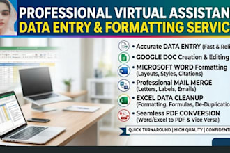 clean google docs, word files and set up mail merge for bulk emails and letters