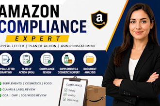 help with amazon compliance, asin reinstatement, and restricted product approval