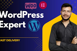 design wordpress website and woocommerce store