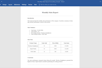 do PDF to word typing and document formatting