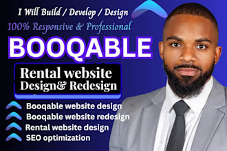 do booqable rental website, booqable booking website, rental website design