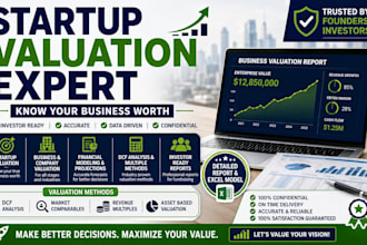 certified startup valuations for investor trust saas model, business valuation