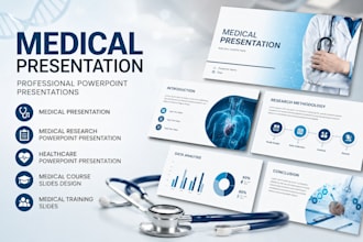 design medical healthcare powerpoint slide medical research presentation slide